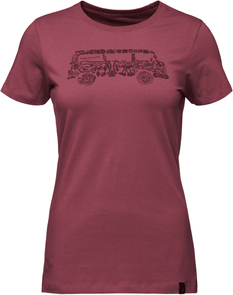 W's SS Vantastic Tee Cherrywood, view: 0