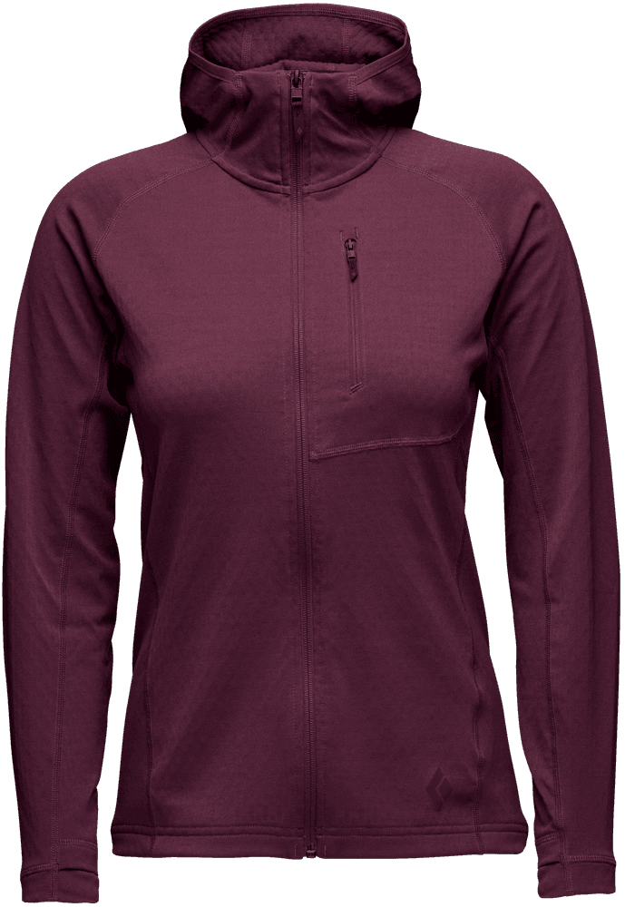 W Coefficient Hoody Blackberry, view: 0