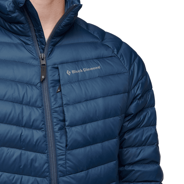 M's Access Down Jacket Indigo, view: 3