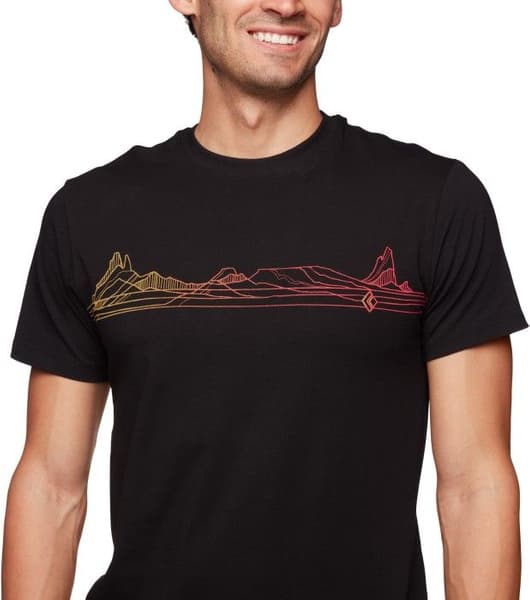 M's Desert Lines SS Tee Black, view: 3