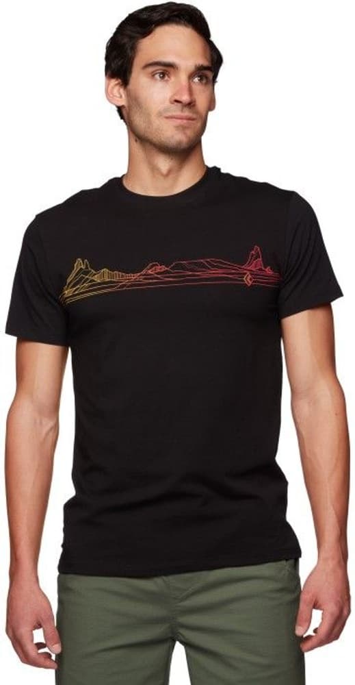 M's Desert Lines SS Tee Black, view: 1