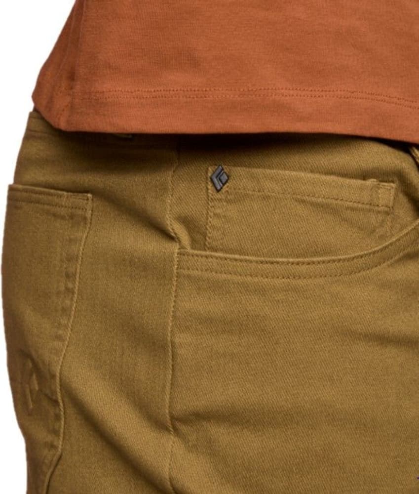 M's Stretch Font Pants Dark Curry, view: 3