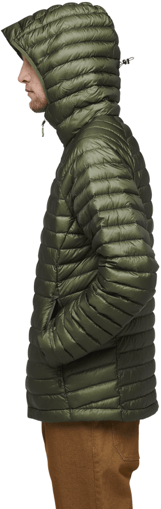 M's Approach Down Hoody Tundra, view: 2