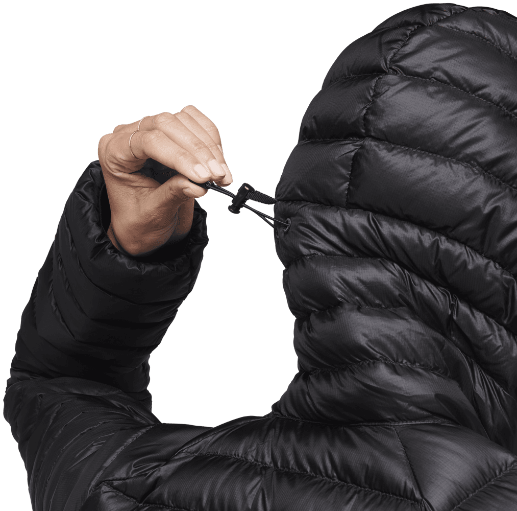 M's Approach Down Hoody Black, view: 5