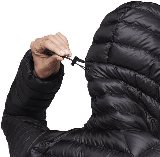 M's Approach Down Hoody Black, view: 5