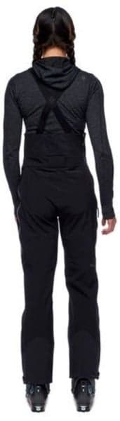 W's Recon Stretch Ski Bibs Black, view: 4