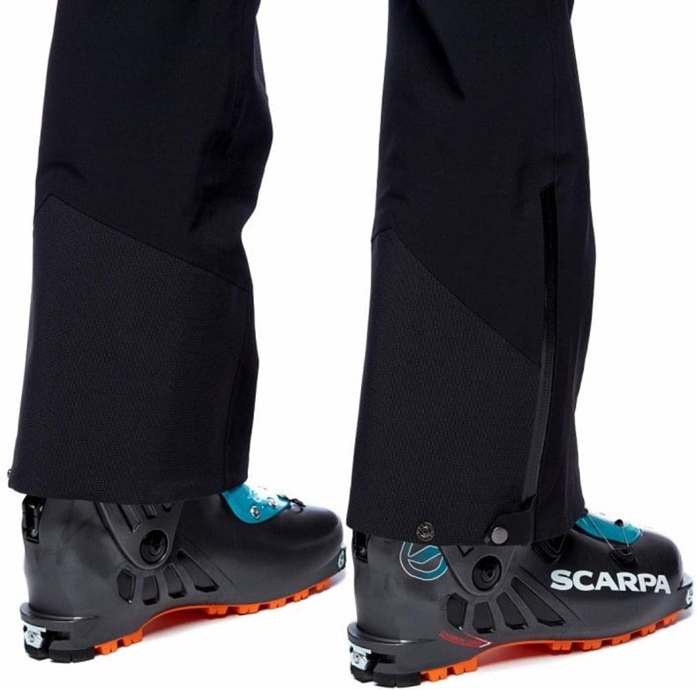 W's Recon Stretch Ski Bibs Black, view: 8