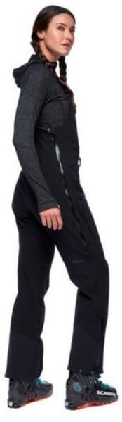 W's Recon Stretch Ski Bibs Black, view: 2