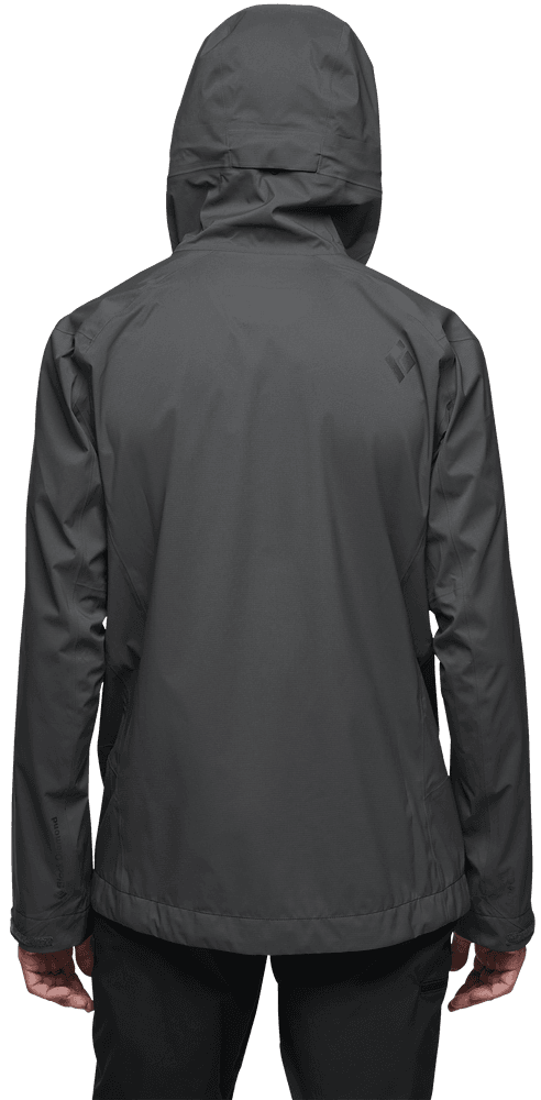 M's Highline Stretch Shell Anthracite, view: 3