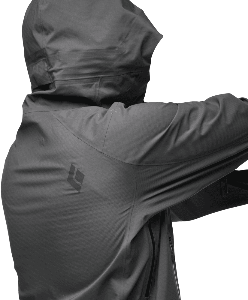 W's Highline Stretch Shell Anthracite, view: 8