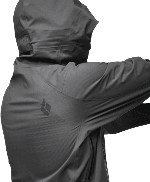 W's Highline Stretch Shell Anthracite, view: 8