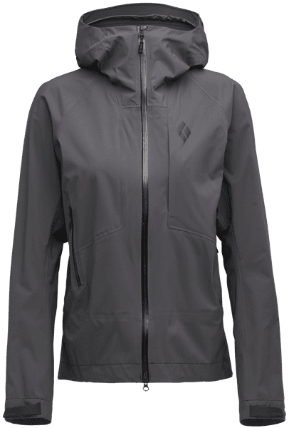 W's Highline Stretch Shell Anthracite, view: 0