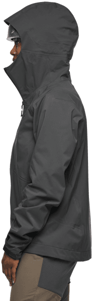 W's Highline Stretch Shell Anthracite, view: 2