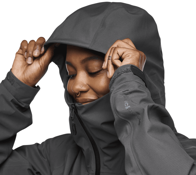 W's Highline Stretch Shell Anthracite, view: 4