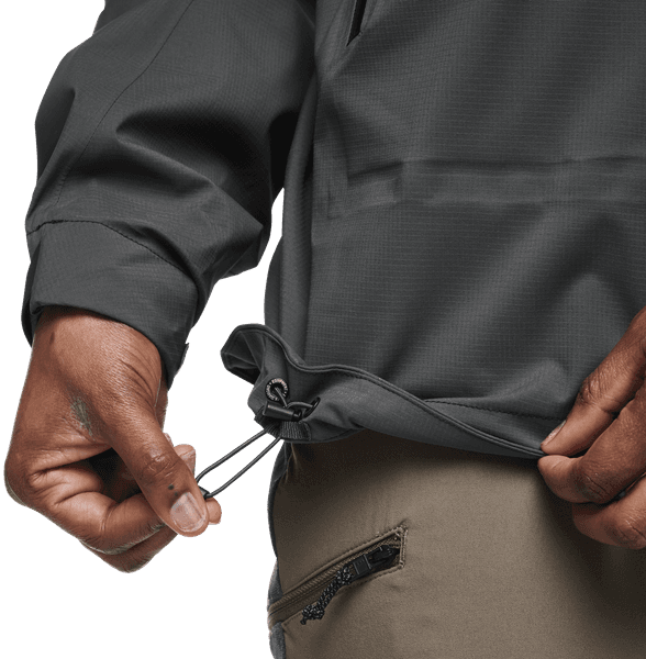 W's Highline Stretch Shell Anthracite, view: 9