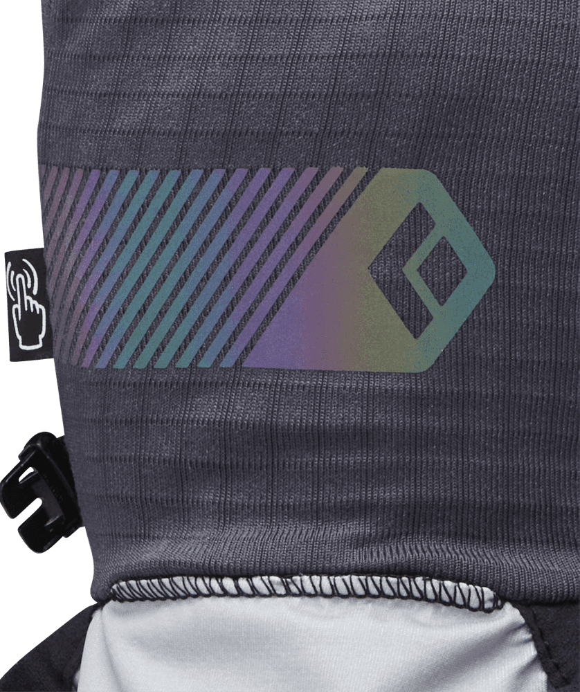 Gridtech Storm Hood Gloves Carbon/Glacier, view: 5