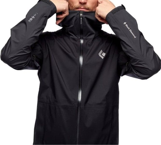 M's Stormline Stretch Rain Shell Black, view: 7