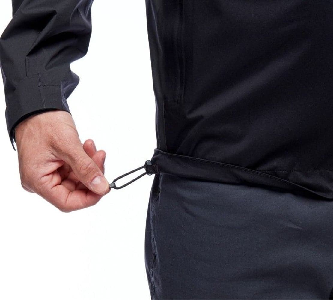 M's Stormline Stretch Rain Shell Black, view: 5