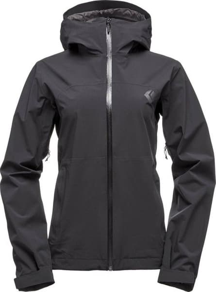 W's Stormline Stretch Rain Shell Black, view: 0