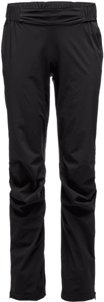 W's Stormline Stretch Rain Pants Black, view: 0