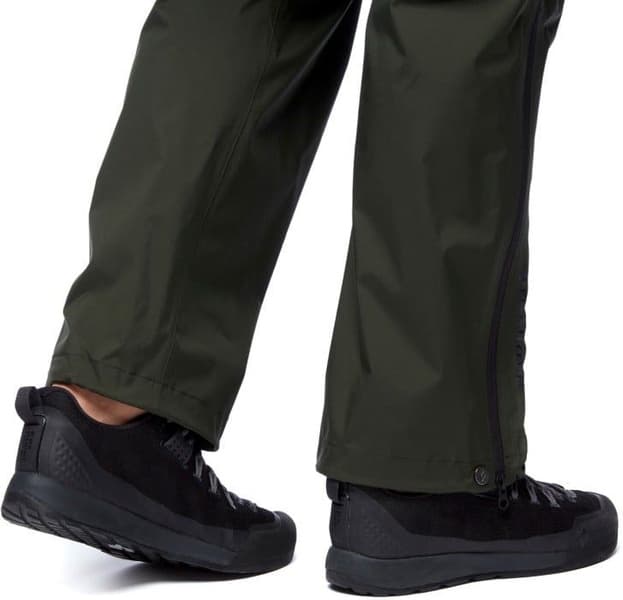 M's Stormline Stretch Full Zip Rain Pants Black, view: 6