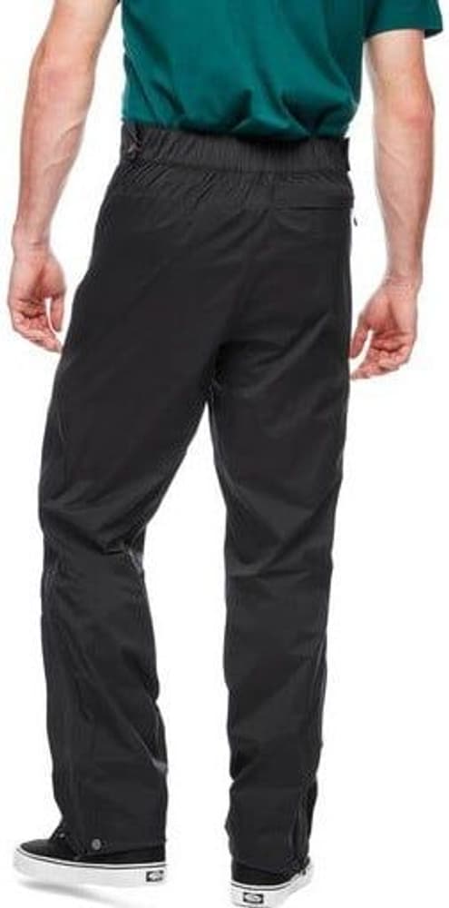 M's Stormline Stretch Full Zip Rain Pants Black, view: 2