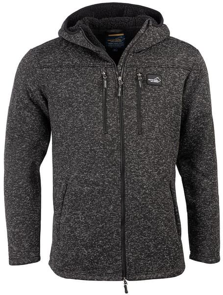 Arrak M's Pile Hood Black, view: 0