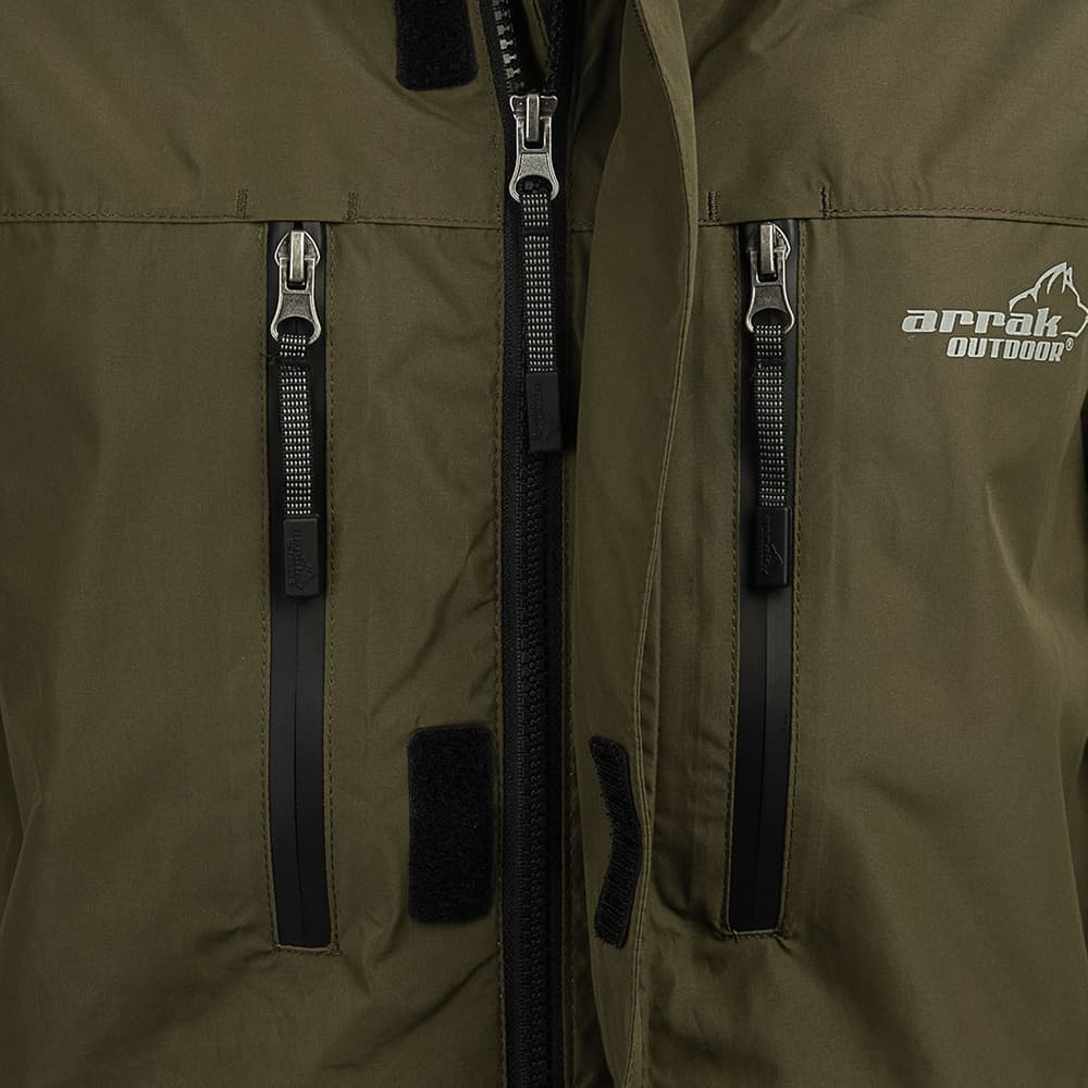 Arrak M's Rain Jacket Olive, view: 4