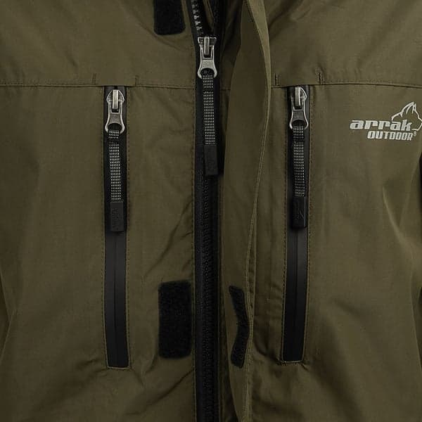 Arrak M's Rain Jacket Olive, view: 4