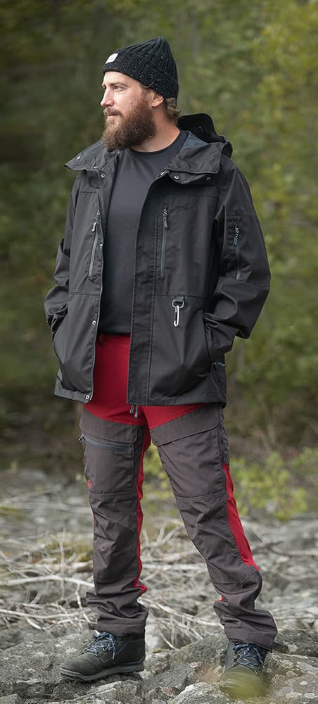 Arrak M's Hybrid Pant Burnt Orange, view: 5
