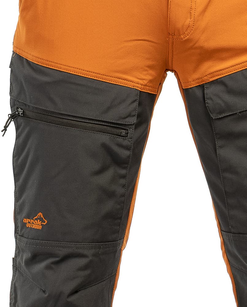 Arrak M's Hybrid Pant Burnt Orange, view: 4