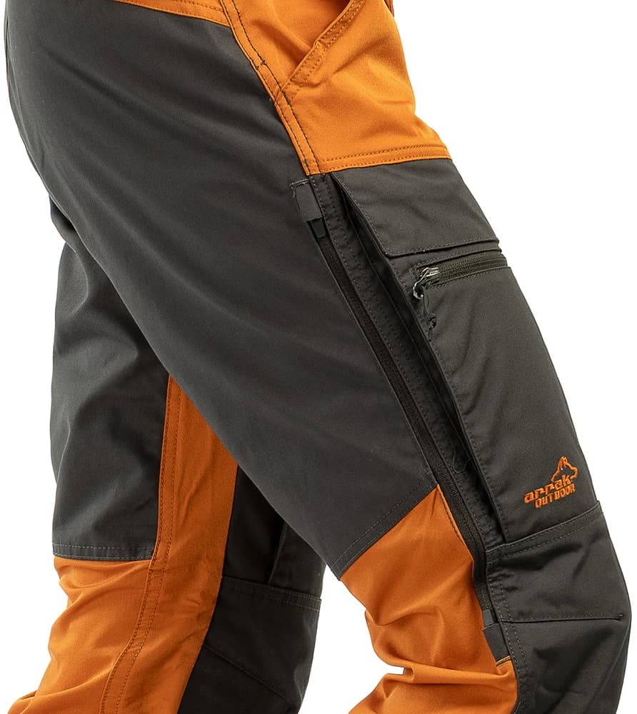 Arrak M's Hybrid Pant Burnt Orange, view: 3