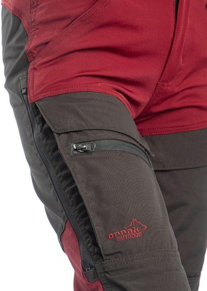 Arrak Hybrid Pant Lady Dark Red, view: 3