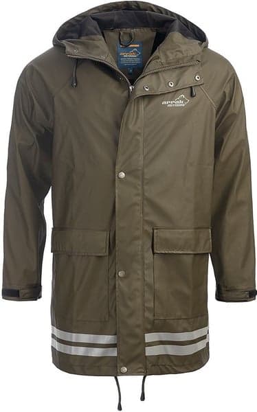 Arrak Unisex Raincoat Olive, view: 0