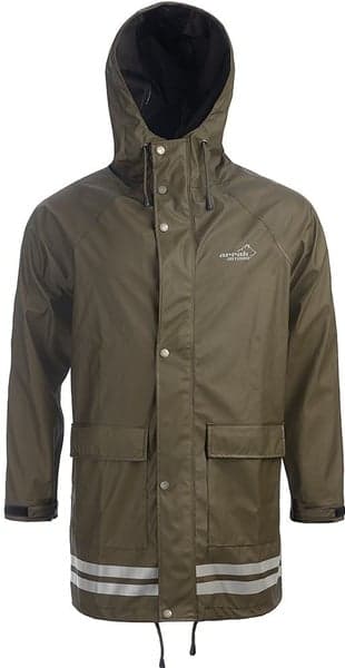 Arrak Unisex Raincoat Olive, view: 1