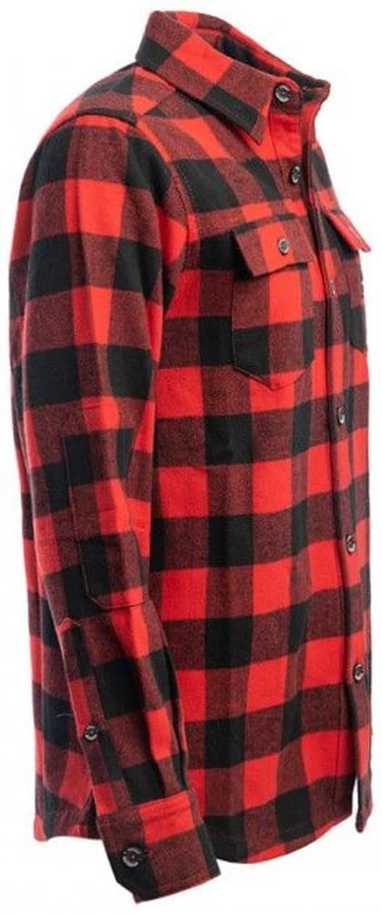 Arrak M's Flannel Shirt Red/Black, view: 1