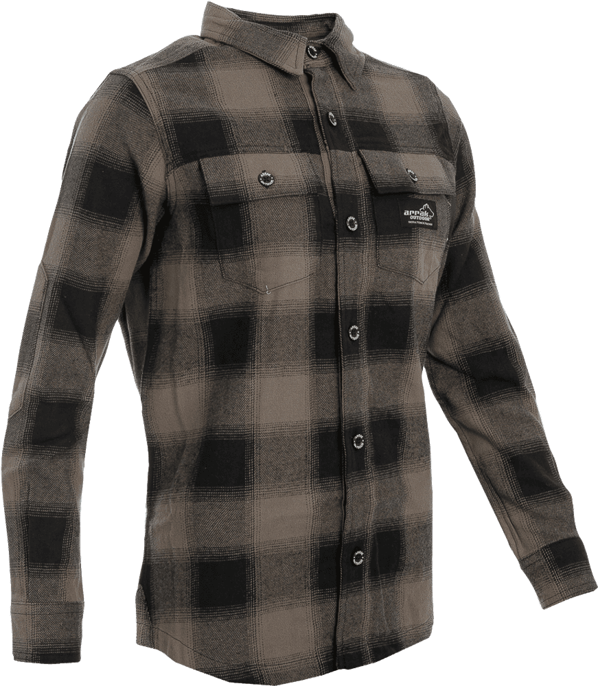 Arrak W's Flannel Shirt Brown, view: 2