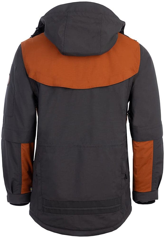 Arrak M's Original Jacket Anthracite/Orange, view: 2