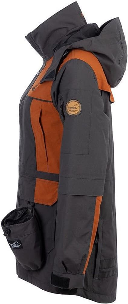 Arrak W's Original Jacket Anthracite/Orange, view: 3