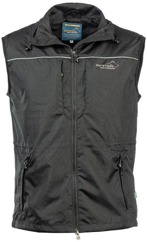 Arrak Unisex Jumper Vest Black, view: 1