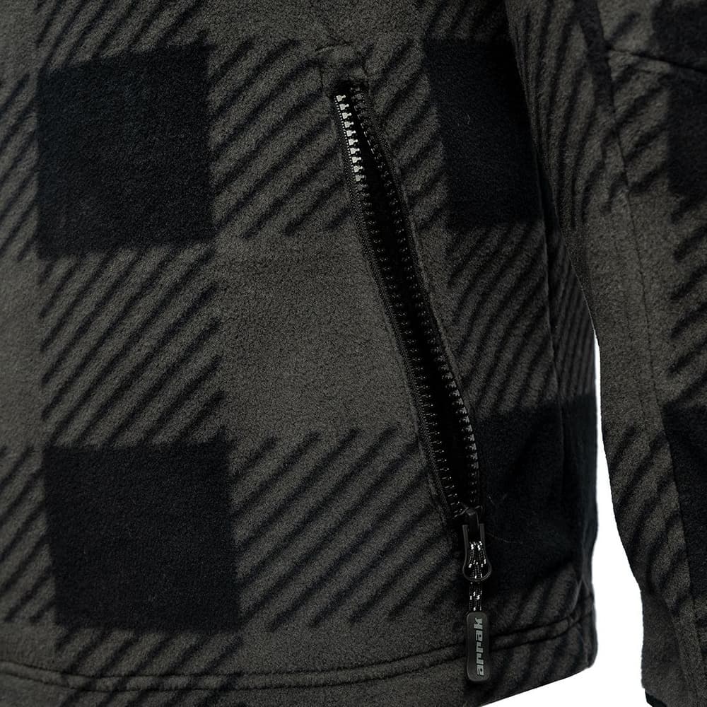 Arrak Unisex Canada Fleece Grey/Black, view: 6