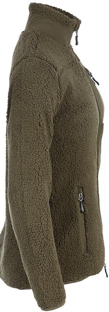 Arrak W's Sherpa Fleece Jacket Olive, view: 1