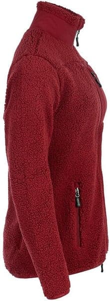 Arrak W's Sherpa Fleece Jacket Dark Red, view: 2