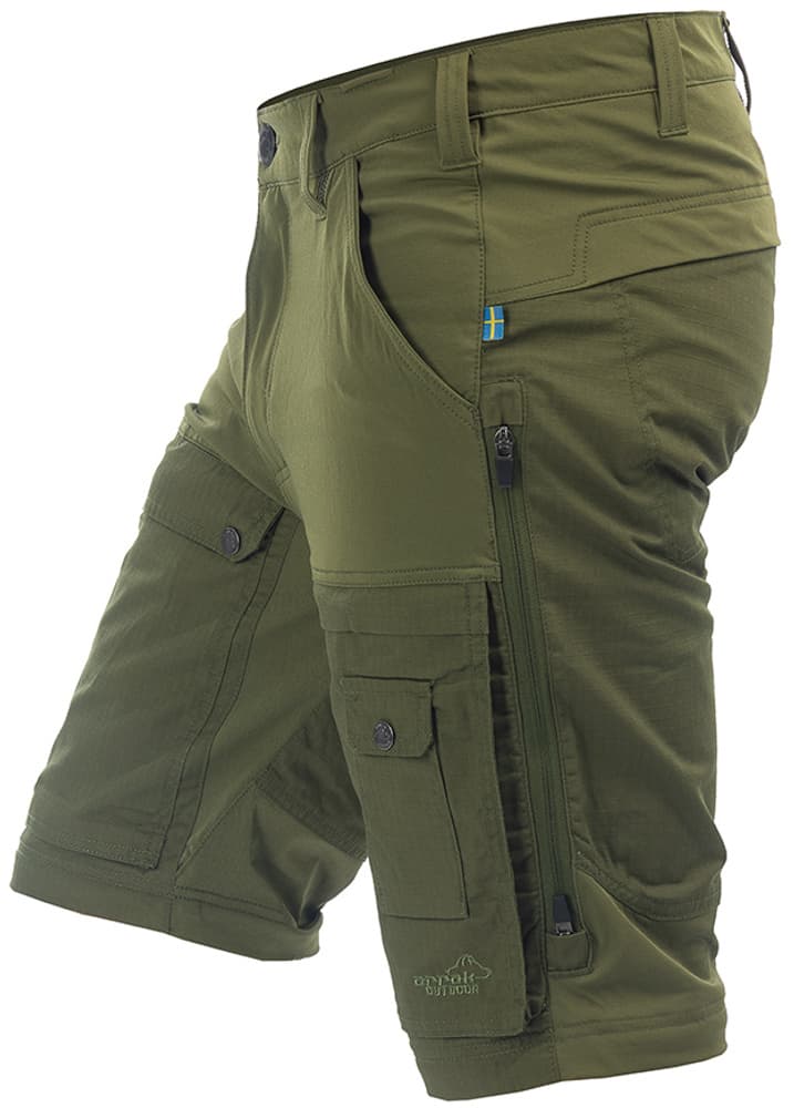 Arrak M's Flexible Zip Off Pant Green, view: 9