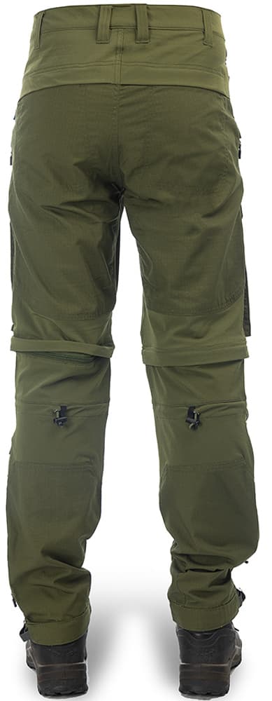 Arrak M's Flexible Zip Off Pant Green, view: 2