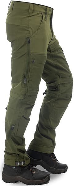 Arrak M's Flexible Zip Off Pant Green, view: 1