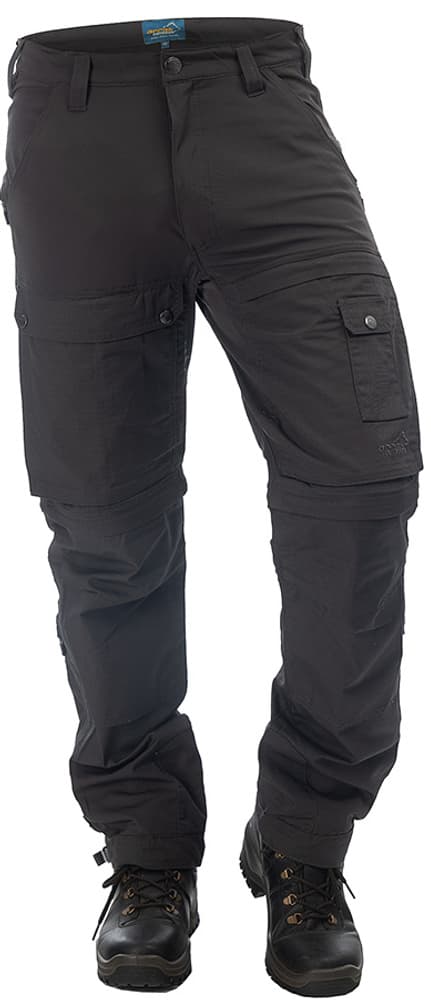 Arrak M's Flexible Zip Off Pant Anthracite, view: 0