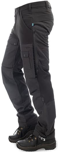 Arrak M's Flexible Zip Off Pant Anthracite - view: 2