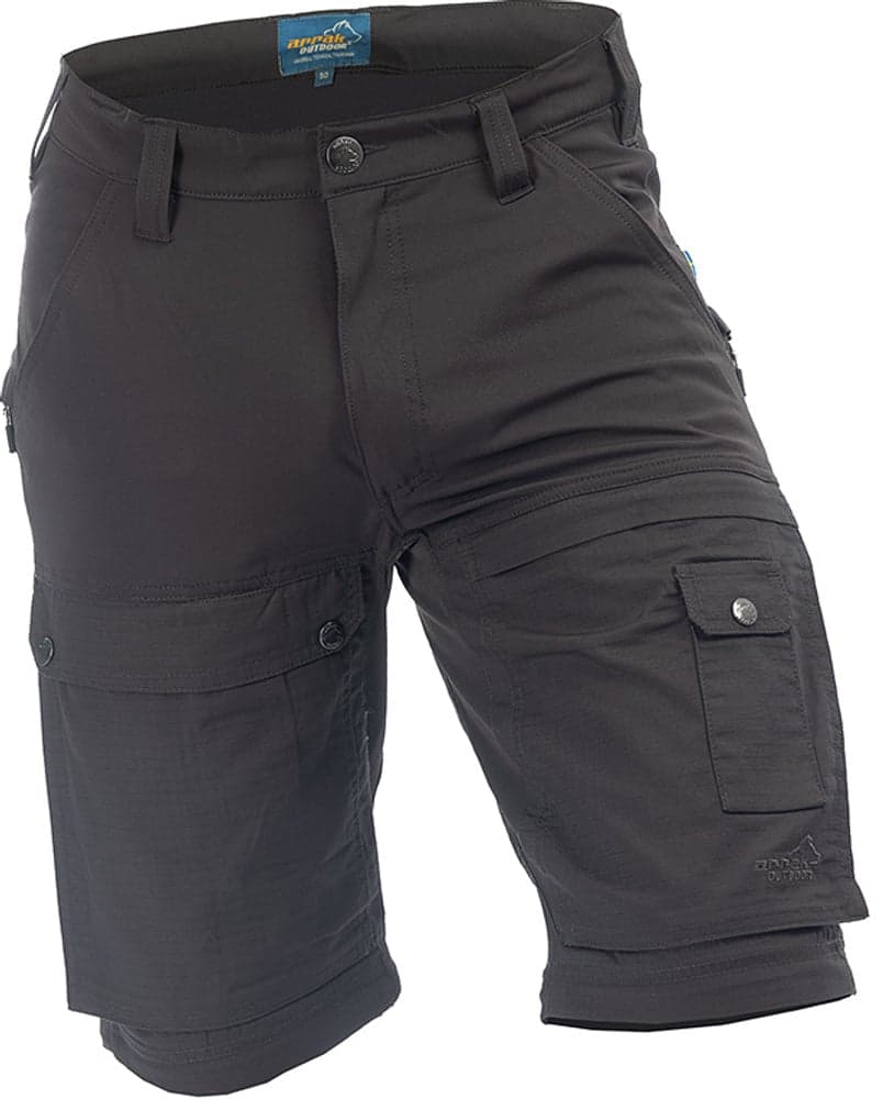 Arrak M's Flexible Zip Off Pant Anthracite, view: 7