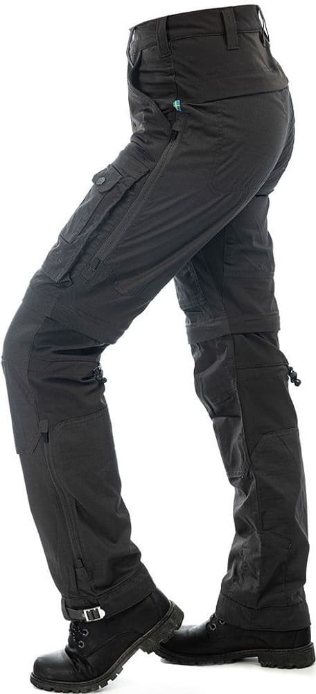 Arrak W's Flexible Zip Off Pant Anthracite, view: 3
